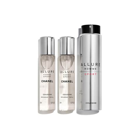 ALLURE HOMME SPORT Cologne Twist and Spray.